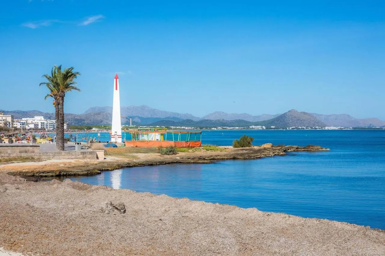 House By The Sea In Can Picafort With Terrace Spain